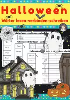 Vorschau - Arbeitsblätter - Deutsch - Halloweenwörter lesen, verbinden, schreiben - Deckblatt