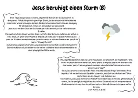 Vorschau - Arbeitsblätter - Wunder damals & heute: Sturmstillung & Notlandung Hudson River - Seite 3