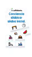 Vista previa - Tarjetas / Manipulativos - Conciencia silábica- sílaba inicial - Portada