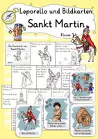 Vorschau - Mal- und Bastelvorlagen - Sankt Martin Ethik Bildkarten und Leporello Klasse 2 - Deckblatt