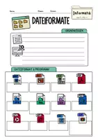 Vorschau - Arbeitsblätter - Dateiformate | 2 verschiedene Merkblätter | Informatik - Seite 3