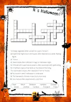 Aperçu - Jeux - Halloween crossword - Les mots croisés en ANGLAIS! - Page 1