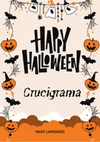 Aperçu - Jeux - Halloween Crucigrama - Les mots croisés en ESPAGNOL! - Page de couverture