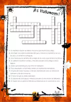 Aperçu - Jeux - Halloween Crucigrama - Les mots croisés en ESPAGNOL! - Page 2