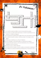 Aperçu - Jeux - Halloween Crucigrama - Les mots croisés en ESPAGNOL! - Page 3