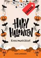 Aperçu - Jeux - Halloween Kreuzworträtsel - Les mots croisés en ALLEMAND - Page de couverture