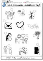 anteprima - Esercizi - Inglese Fogli di lavoro: Valentine`s Day - Pagina 3