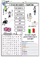 anteprima - Esercizi - Inglese Fogli di lavoro: Small Talk - Pagina 2