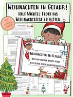 Vorschau - Arbeitsblätter - Weihnachten in Gefahr! - Hilf dem Wichtel Floki das Weihnachtsfest zu retten - Seite 2