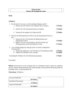 Vorschau - Test - Fünf Klassenarbeiten zum Thema EU und ihre Organe - Seite 1