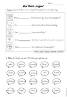 Vorschau - Arbeitsblätter - Wortfeld "sagen" - Arbeitsblätter - Seite 3