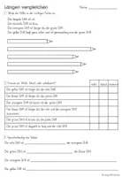 Vorschau - Arbeitsblätter - Längen - Längen vergleichen - Arbeitsblatt - Seite 2