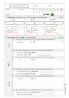 Vorschau - Test - differenzierte Lernstandserhebung Teiler, Vielfache, Teilbarkeitsregeln mit Erwartungshorizint und Punktevorschlag - Seite 1