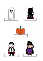 Προεπισκόπηση - Διαδραστικό υλικό - Halloween Finger Family Puppets & Chant - Δαχτυλόκουκλες Οικογένεια με Τραγουδάκι - Σελίδα 2