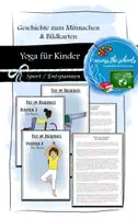 Vorschau - Aufgabenkarten - Yoga-Geschichte zum Mitmachen: Tief im Dschungel - Deckblatt