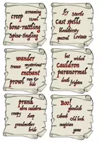 Vorschau - Aufgabenkarten - Halloween Reizwörter: writing prompts - Seite 3