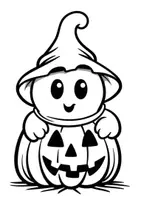 Vorschau - Mal- und Bastelvorlagen - Halloween-Ausmalbilder – Male Mumien, Gespenster & Hexen kreativ aus - Seite 2