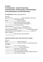 Vorschau - Arbeitsblätter - alle Pronomen Aufgaben und Lösungen - Seite 2