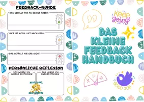 Vorschau - Arbeitsblätter - Das kleine Feedback-Handbuch für Schüler*innen - Seite 1