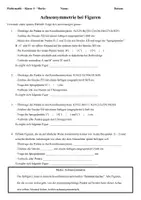 Vorschau - Arbeitsblätter - Achsensymmetrie: Figuren mit Spiegelachsen im kartesischen Koordinatensystem (Geometrie) - Seite 2