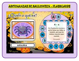 Vista previa - Juegos / Gamificación - Adivinanzas misteriosas de Halloween - Portada