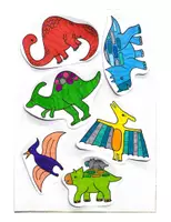 anteprima - Materiale di supporto/inclusione - Dinosaurobus: gioco di memoria e matematica - Pagina di copertina