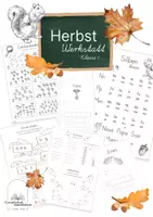 Vorschau - Unterrichtsreihen - Herbstwerkstatt Klasse 1 I Anfangsunterricht - Deckblatt