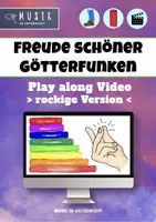 Vorschau - Videos - MUSIK 🎬 Boomwhacker Bodypercussion Freude schöner Götterfunken playalong Video rockig - Deckblatt