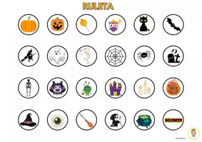 Vista previa - Unidades / Secuencias / Situaciones de Aprendizaje - Ruleta-Bingo Halloween - página 2