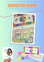 Vista previa - Juegos / Gamificación - Quesitos game para trabajar 8 áreas diferentes - Portada