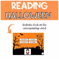 Aperçu - Apprentissages en autonomie - BOOM CARDS Jeu Vocabulaire HALLOWEEN Set 3 - Page 1