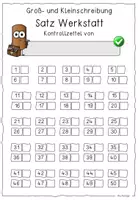 Vorschau - Fördermaterial/Inklusion - Satz Werkstatt / RECHTSCHREIBUNG / Groß- und Kleinschreibung - Seite 2