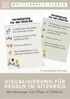 Vorschau - Poster - Regeln für den Sitzkreis - Deckblatt
