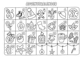Vorschau - Mal- und Bastelvorlagen - 🎄🎀Adventskalender🎀🕯️ - Seite 2