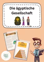 Vorschau - Arbeitsblätter - Ägyptische Gesellschaft - Deckblatt