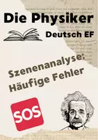 Vorschau - Stundenentwürfe - großes Materialpaket "Die Physiker" - Figuren, Konflikte, Interpretationen - Seite 1