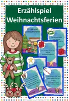 Vorschau - Spiele - Erzählspiel Weihnachtsferien - Deckblatt