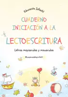Vista previa - Hojas de trabajo - Iniciación a la lectoescritura mayúsculas y minúsculas - Portada