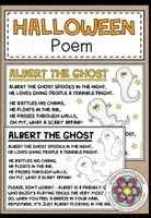 Vorschau - Arbeitsblätter - Halloween Gedicht Englisch – Poem für den Englischunterricht | 3.–4. Klasse - Deckblatt