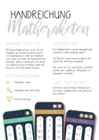Vorschau - Stationenlernen - Matheraketen - Multiplikation 6er Reihe - Seite 1
