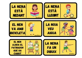 Vista previa - Juegos / Gamificación - Domino comprensió lectora. Català - página 2