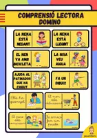 Vista previa - Juegos / Gamificación - Domino comprensió lectora. Català - Portada