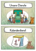 Vorschau - Präsentationen/Tafelbilder - 30 Hunde Klassendienste für die Hundeklasse - Seite 1
