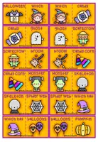 Vista previa - Juegos / Gamificación - HALLOWEEN DOMINO FREEBIE PORTADAs - página 3