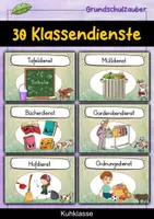 Vorschau - Präsentationen/Tafelbilder - 30 Kuh Klassendienste für die Kuhklasse - Deckblatt