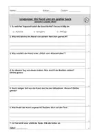 Vorschau - Klassenarbeiten - Lernzielkontrolle Lesen 4. Klasse Probe - Seite 3