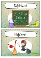 Vorschau - Präsentationen/Tafelbilder - 30 Raupen Klassendienste für die Raupenklasse - Seite 2