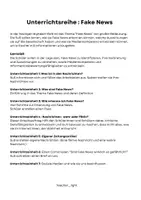 Vorschau - Arbeitsblätter - Fake News - Großes Paket mit ansprechenden Aufgaben - Seite 1