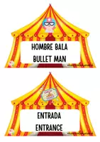 Vista previa - Unidades / Secuencias / Situaciones de Aprendizaje - CUADERNO DE INFANTIL EL CIRCO "PASEN Y VEAN" - página 3