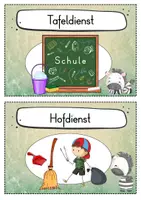 Vorschau - Präsentationen/Tafelbilder - 30 Zebra Klassendienste für die Zebraklasse - Seite 2